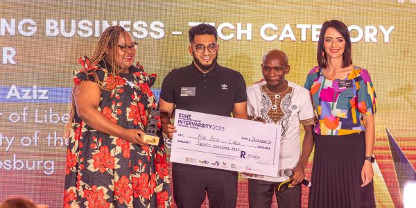 Asif Aziz, Tech-entrepreneur and category winner at the 2023 EDHE finals Asif Aziz, Tech-entrepreneur and category winner at the 2023 EDHE finals
